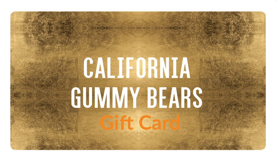 GIFT CARDS - California Gummy Bears